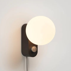 Alumina Lamp in Charcoal