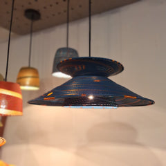 Argo pendant light, bleuet