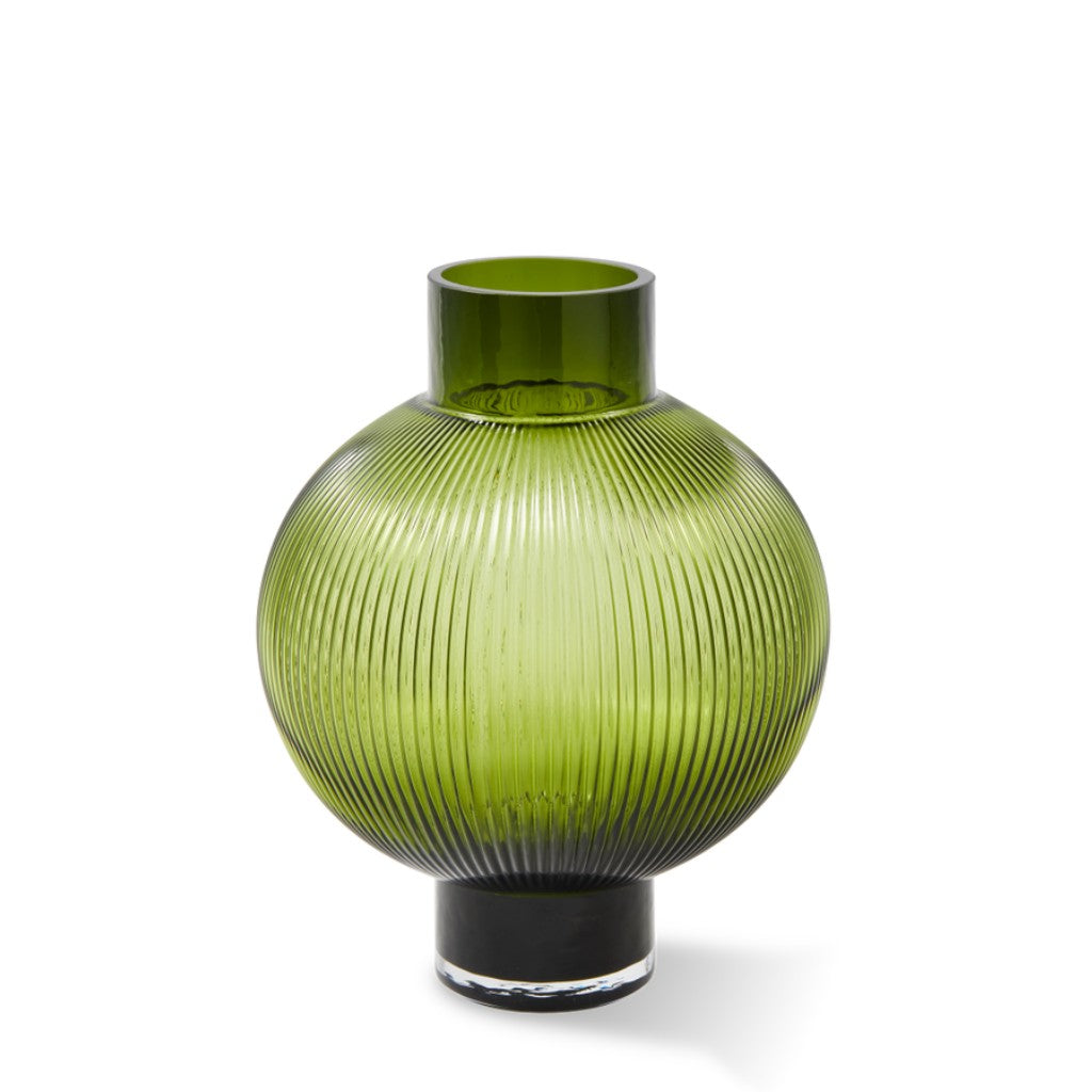 Hot Air Balloon Vase Green