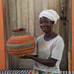 Jemima 10 Cows Basket (Tiny) 00021