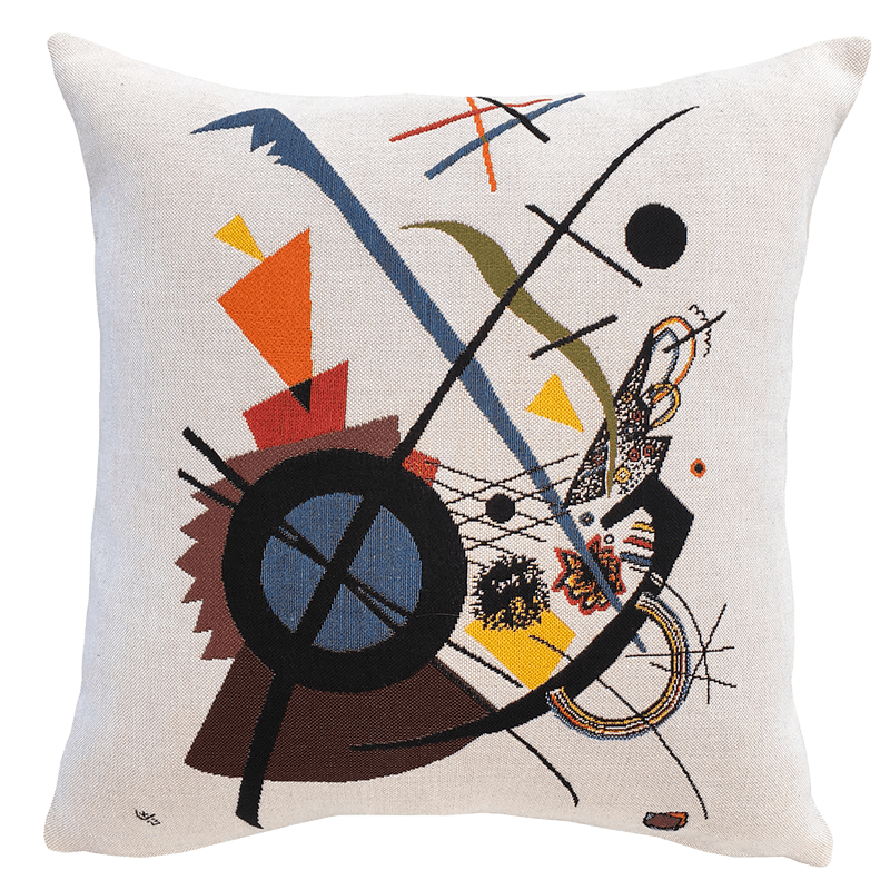 Kandinsky Cushion - Violett (1923)