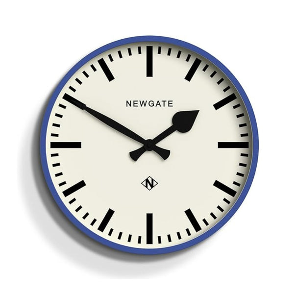 Railway Wall Clock Blue