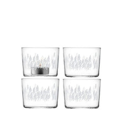 Fir Tealight Holder x 4