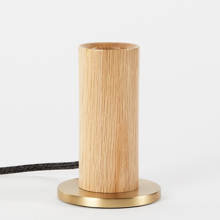 Knuckle Table Lamp Oak