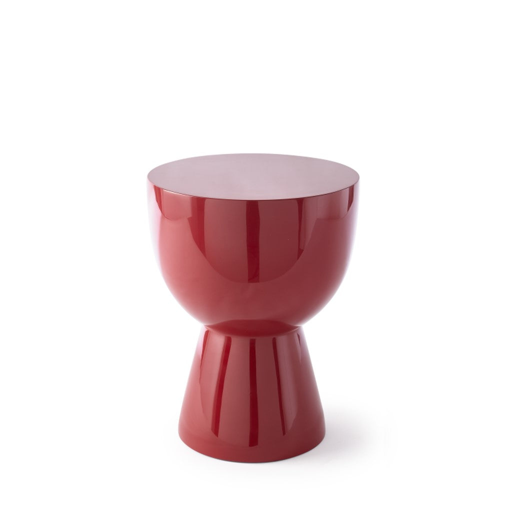 Tam Tam stool ruby red