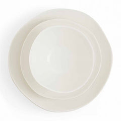 Arbor Salad Plate - Creamy White