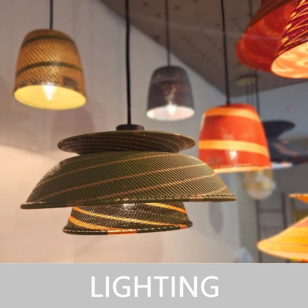 Contemporary and eclectic designer lights, lamps, table lamps, floor lamps, ceiling lights, pendant lights, wall lights and more.