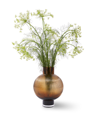 Hot Air Balloon Vase Brown