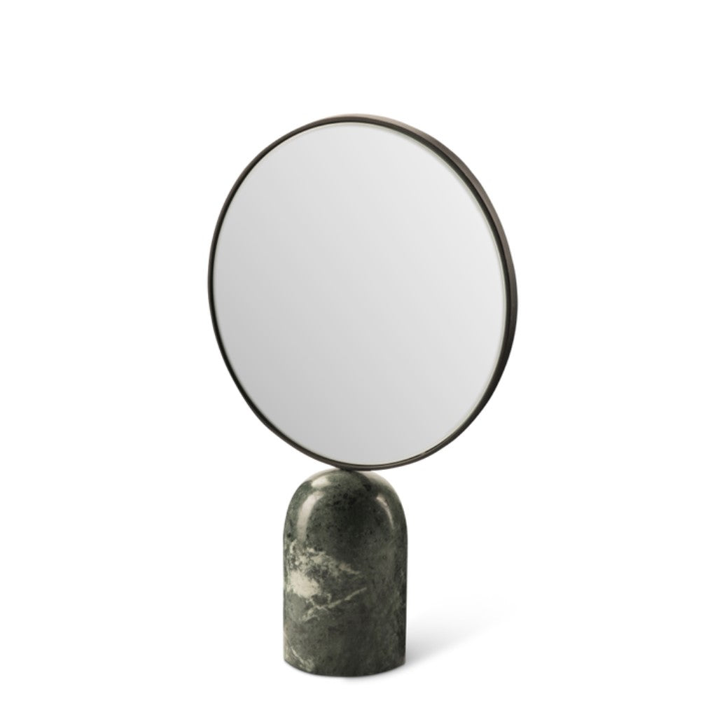 Round Mirror with marble Base