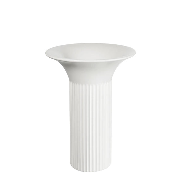 Artea vase 16.5cm, white