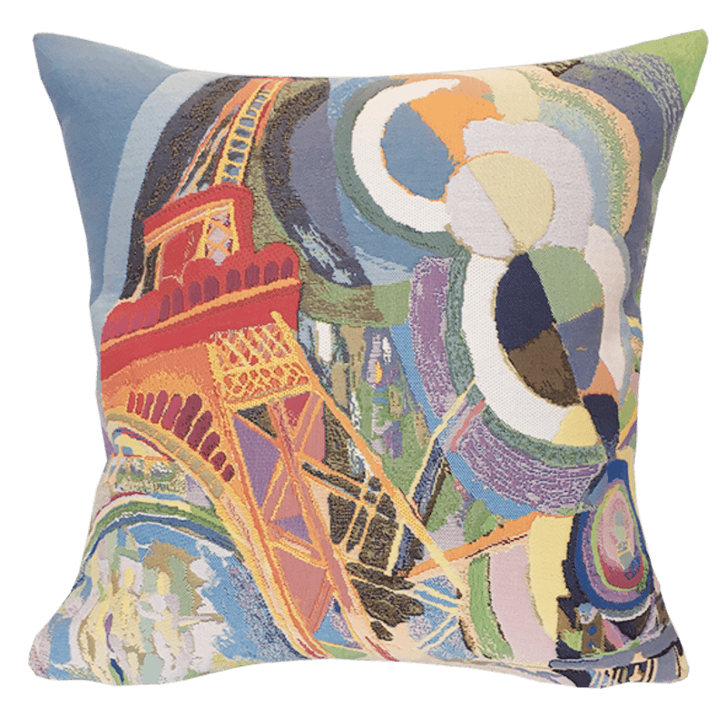 Delaunay cushion - Air, Fer et Eau (1937)