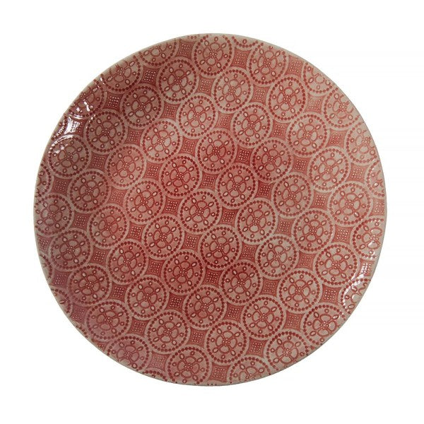 Large cake plate, pimento
