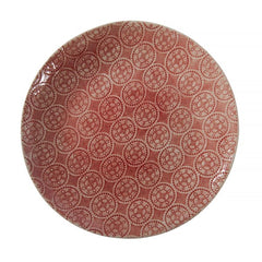 Large cake plate, pimento