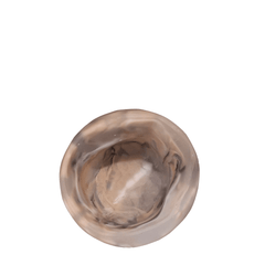 Crack Egg Bowl Resin Brown Marble. Food-safe, handcrafted & unique. Perfect for dips, grazing boards, trinkets or battery-operated LED tealights.
