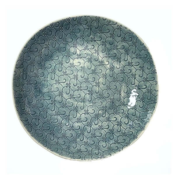 Small Crayfish Dish Marine with decorative pattern, by Wonki Ware