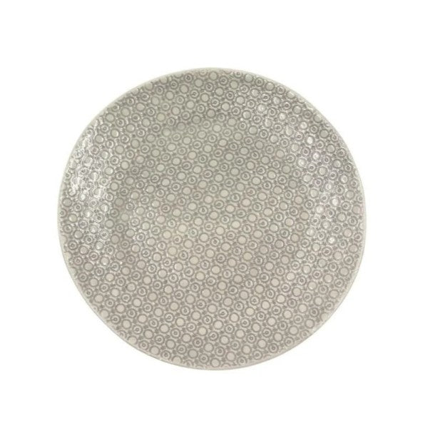 Artwell dinner plate, warm grey