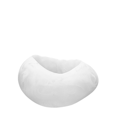 Flat Crack Egg Bowl Resin White Marble. Food-safe, handcrafted & unique. Perfect for dips, grazing boards, trinkets or battery-operated LED tealights.