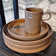 Form Art Mug Gobi with a matte finish and a visible brown glaze, by ASA selection