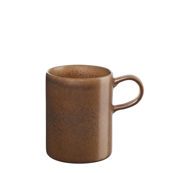 A brown stoneware mug with a matte finish, by ASA selection