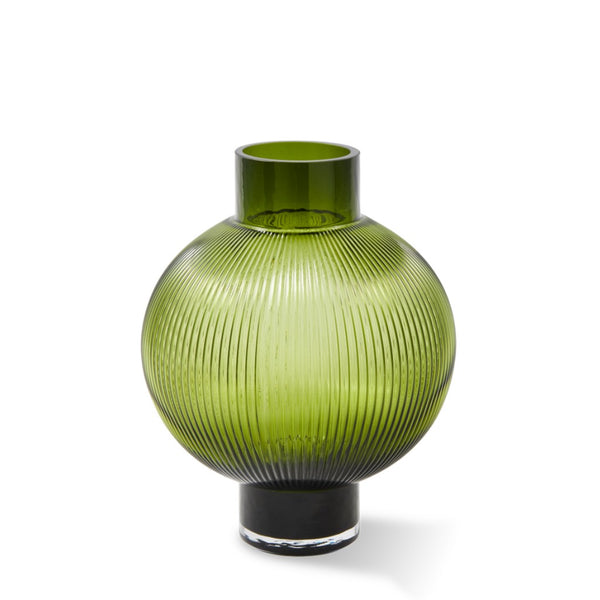 Hot Air Balloon Vase Green
