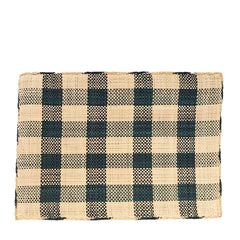 Iraca Rectangle Placemat Green Natural handmade in colombia