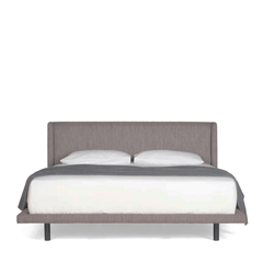 Gray upholstered Jax King Bed
