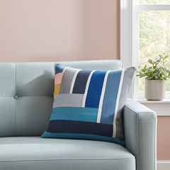 Keano Embroidered Cushion 45x45cm