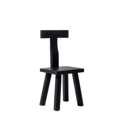 Black Marseille Chair made of suar wood