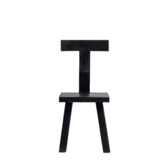Black Marseille Chair made of suar wood