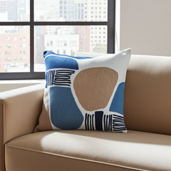 Neptu Embroidered Cushion 45x45cm