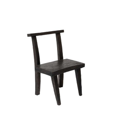 Dark brown wooden Reo Chair made of teak