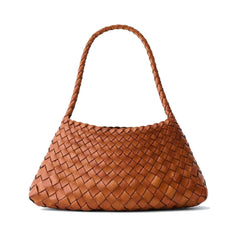 Dragon Diffusion Rosanna Tan woven leather handbag 