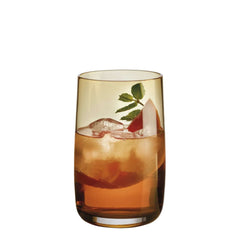 Sarabi Highball Amber with a smooth, round shape, by ASA selection 