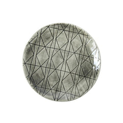 Large side plate, black