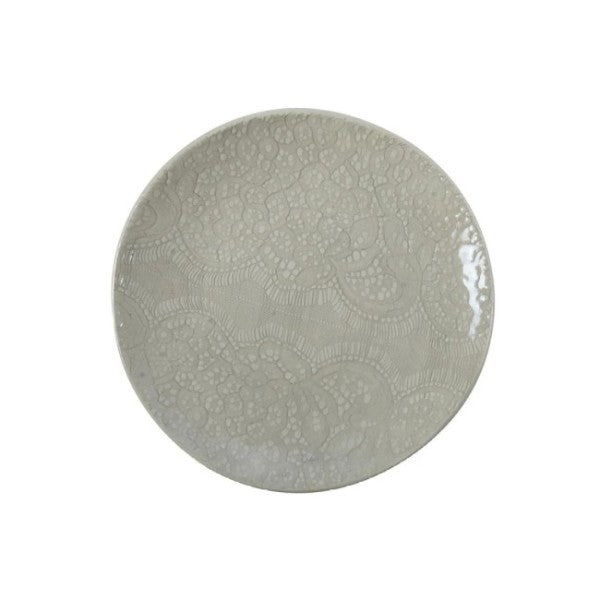 Large side plate, warm grey