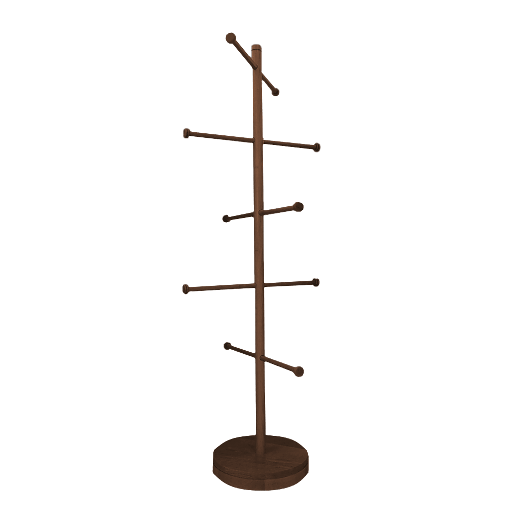 Tolak-Tarik Hanger Tall Walnut