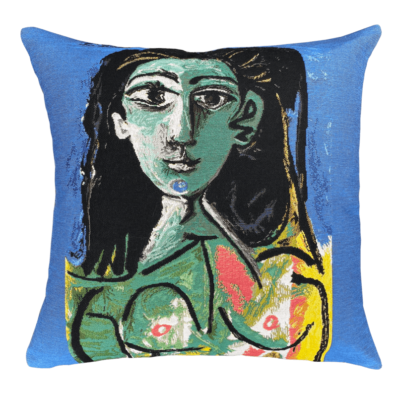 クッションカバー PICASSO WOMAN IN A CHAIR CUSHION COVER femme-assise-1927.jpg
