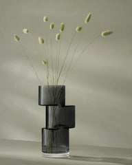 Tier Vase H26cm Slate Grey