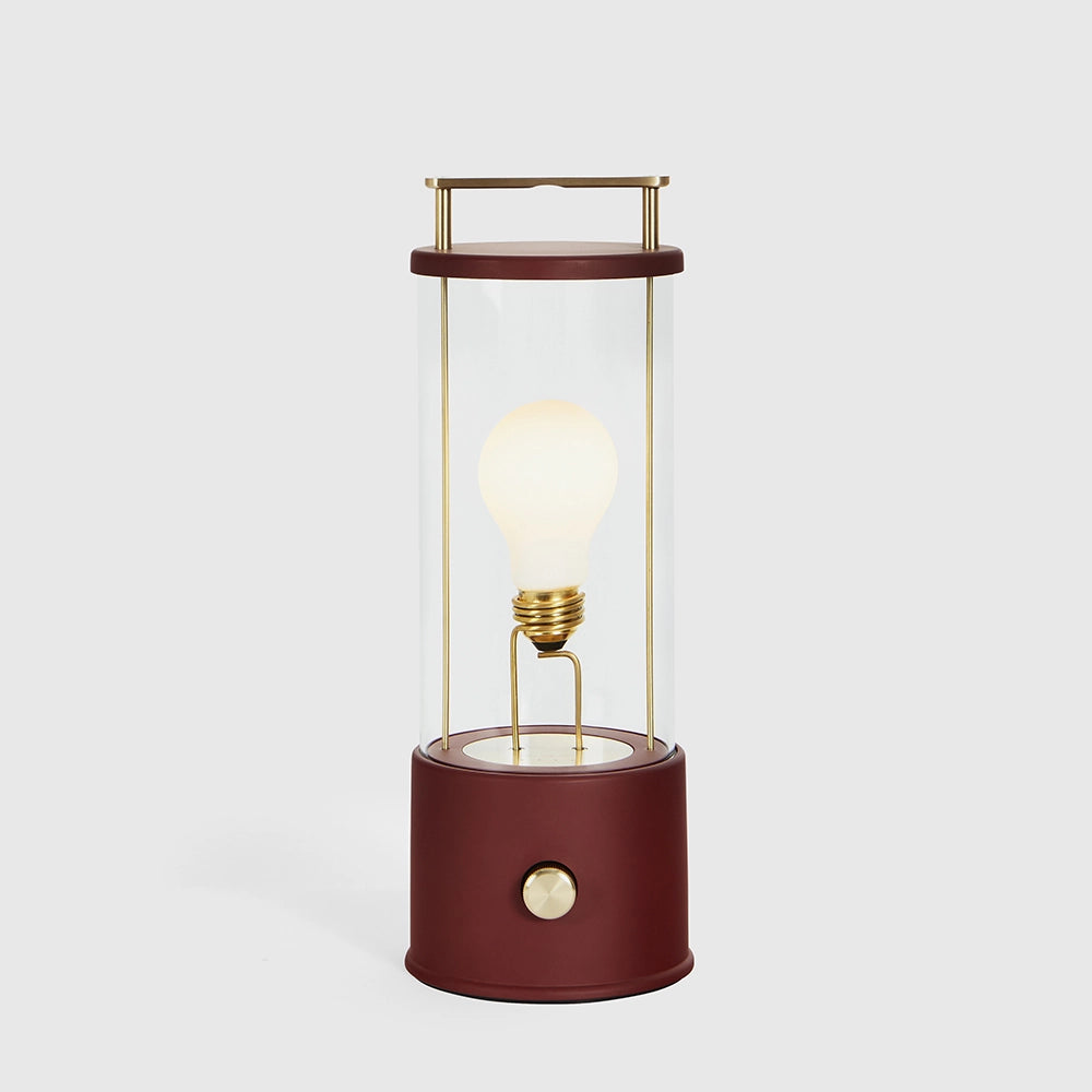 The Muse Portable Lamp in Pomona Red