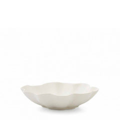 Floret Medium Serving Bowl - Creamy White