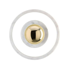 Marble round shaped wall light by Tom Dixon