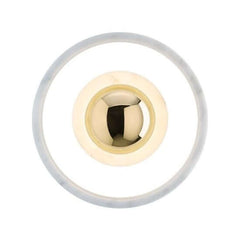 Marble round shaped wall light by Tom Dixon